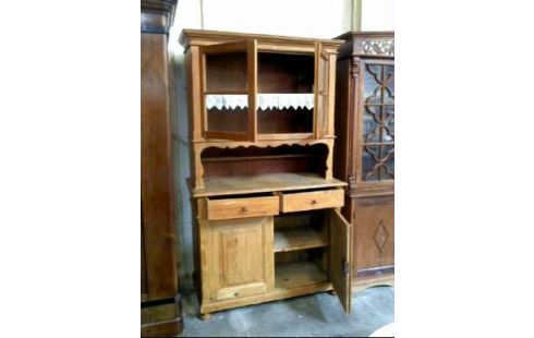 BUFFETSCHRANK HOLZ 4-TÜ 2-SCH 2-TLG.