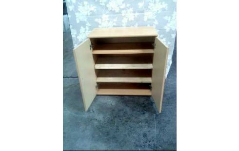 BEISTELLMÖBEL HOLZ FURNIERT 2-TÜRIG 4-EB.