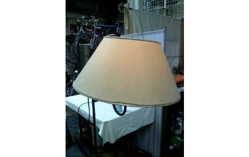STEHLAMPE SCHIRM BEIGE