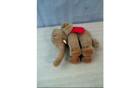 PLÜSCH-ELEFANT <STEIFF> 1960ER