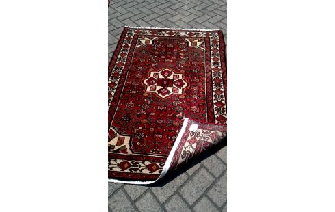 ALFOMBRA ANUDADO A MANO BURDEOS BEIS