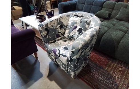 FAUTEUIL CLUB FLEURI
