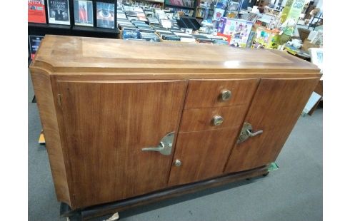 BUFFET BAS ART DECO 3 PORTES 2TIROIRS