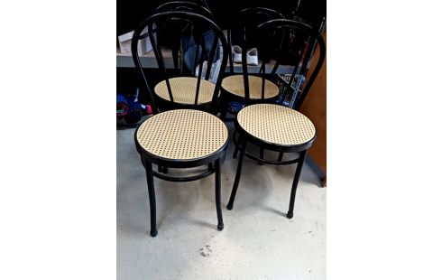 4 CHAISES STYLE BISTROT