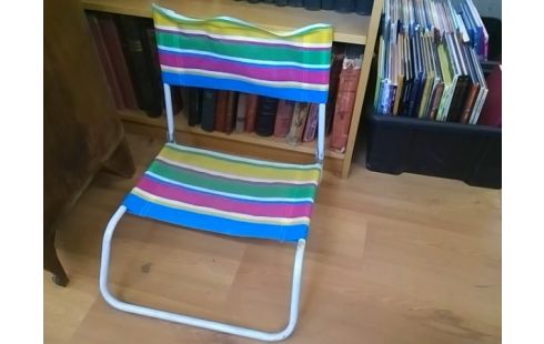 CHAISE CAMPING COLORE BASSE