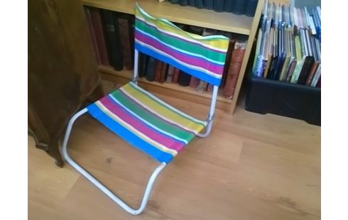 CHAISE CAMPING COLORE BASSE