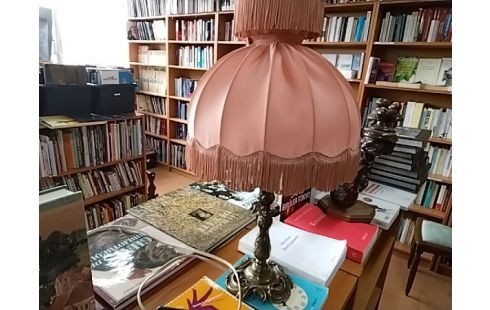 LAMPE BRONZE ROSE