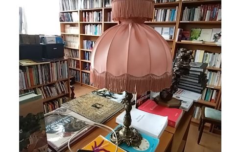 LAMPE BRONZE ROSE