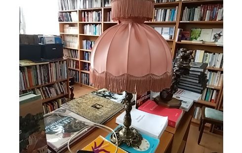 LAMPE BRONZE ROSE