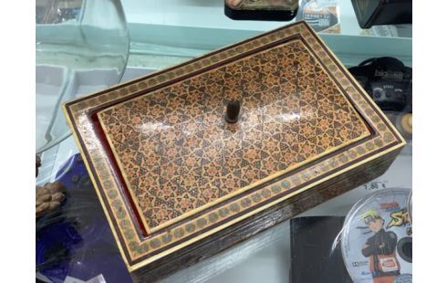 BOITE BIJOUX MICRO MOSAÏQUE VELOUR