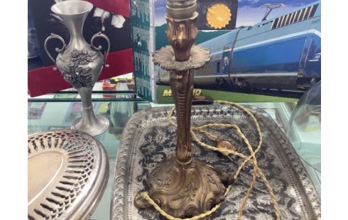 PIED DE LAMPE BRONZE