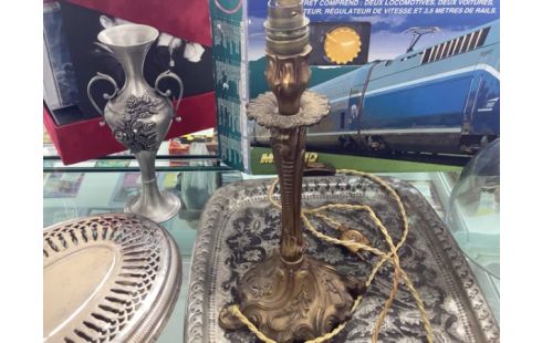 PIED DE LAMPE BRONZE