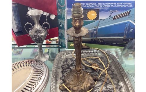PIED DE LAMPE BRONZE