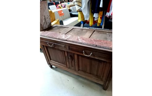 COMMODE BUFFET MIROIR MARBRE KC