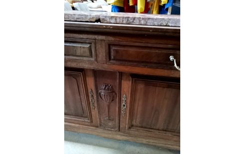 COMMODE BUFFET MIROIR MARBRE KC