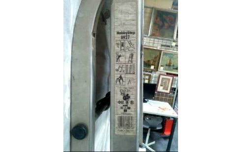STEHLEITER ALUMINIUM <HOBBYSTEP> 8927