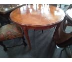 TABLE RONDE 2 ALLONGES STYLE LXV MERISIER