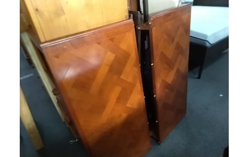TABLE RONDE 2 ALLONGES STYLE LXV MERISIER