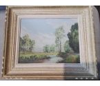 CADRE PEINTURE  VÉGÉTATION