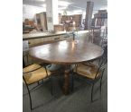 TABLE RONDE CHENE 2 ALLONGES