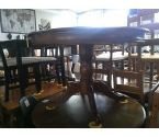 TABLE RONDE AVEC 2 ALLONGES