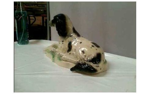 KERAMIKFIGUR LIEGEND COCKER SPANIEL