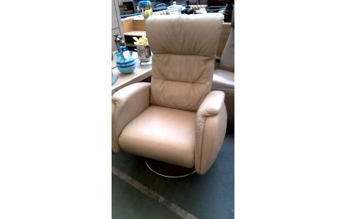 FAUTEUIL RELAX CAFE CUIR