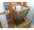 PORTE OUVRAGE TRICOT BOIS ANCIEN