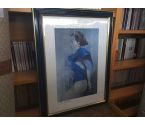 CADRE FEMME TENUE BLEUE