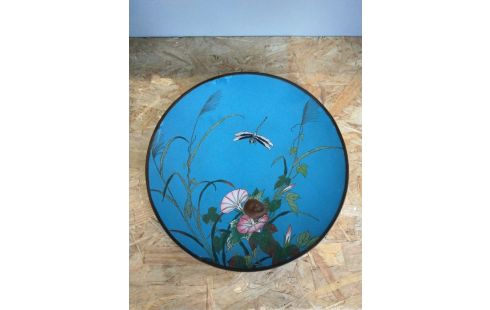 ASSIETTE DECO CLOISONNE