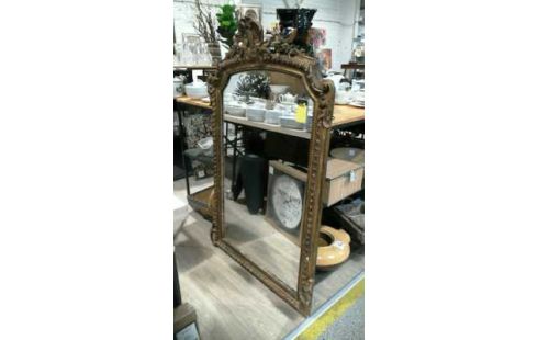 MIROIR  ANCIEN DORE   