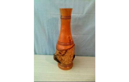 BODENVASE HOLZ RINDENSTRUKTUR