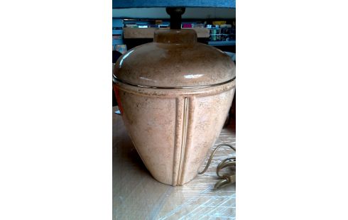TAFELLAMP BEIGE MET