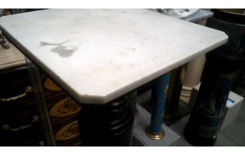 MESA DE SERVICIO NEGRO, , MADERA MÁRMOL