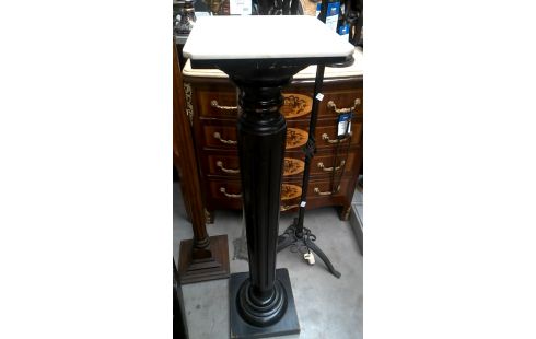 MESA DE SERVICIO NEGRO, , MADERA MÁRMOL