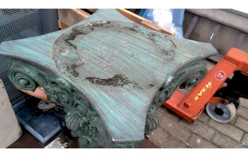 MESA DE SERVICIO DE JARDÍN VERDE GRIEGO ESTILO