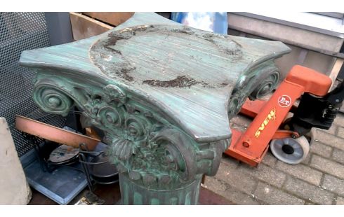 MESA DE SERVICIO DE JARDÍN VERDE GRIEGO ESTILO