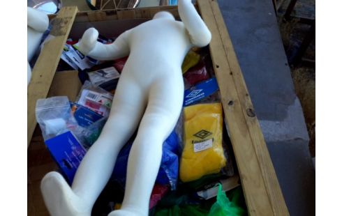 MANNEQUIN ARTICULÉ TISSUS ENFANT