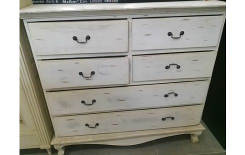 COMMODE CERUSE BLANCHE