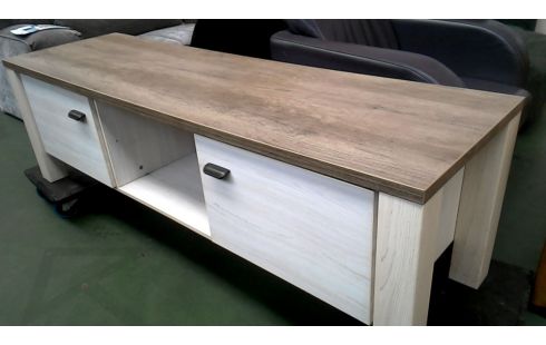 FERNSEHMÖBEL BLEIWEISS, , HOLZ LOOK 2 TÜREN