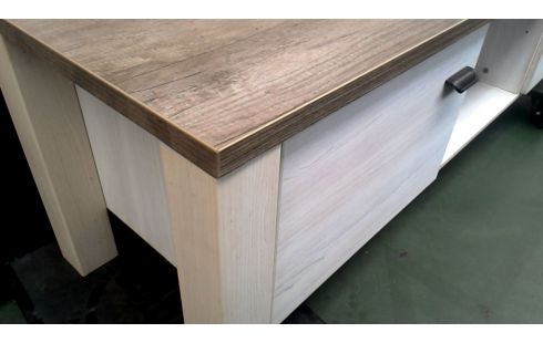 FERNSEHMÖBEL BLEIWEISS, , HOLZ LOOK 2 TÜREN