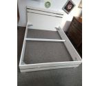 LIT 140 X 190 CM LAQUE BLANC