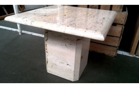 ANRICHTE 1 TRAVERTIN DAS STÜCK QUADRATISCH
