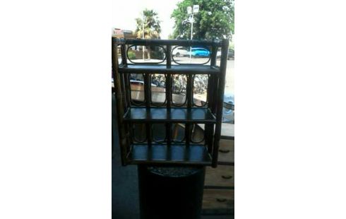 ETAGERE ROTIN PM 