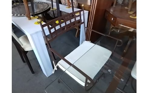 FAUTEUIL FER FORGE