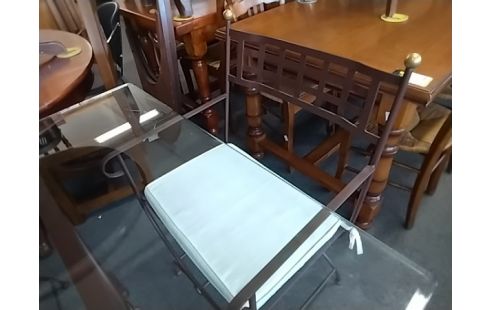 FAUTEUIL FER FORGE