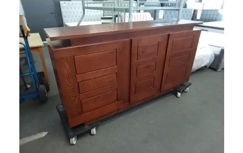 BUFFET BAS 3 PORTES BOIS MODERNE