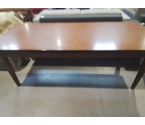 TABLE RECTANGLE FORMICA MARRON +2ALL