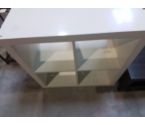 MEUBLE 4 CASES BLANC