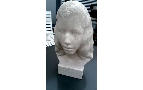BUSTO MUJER YESO